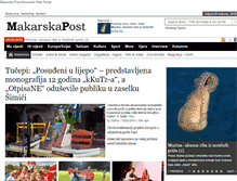 Tablet Screenshot of makarska-danas.com